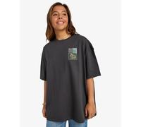 BILLABONG - Womens Daydream Away T-Shirt - Off Black - Casual Short Sleeve Tee