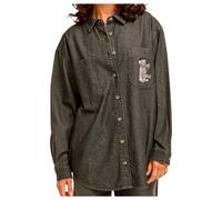 Billabong Down The Coast Long Sleeve Shirt Black S Woman