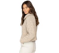 Billabong Womens Lost Heaven Half Zip Relaxed Cropped Jumper Pullover High Rib