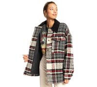 Billabong women's Lucky Girl checked shirt jacket L
