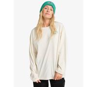 BILLABONG - Womens Paradise Arch Long Sleeve T-Shirt - White Cap - Casual Tee
