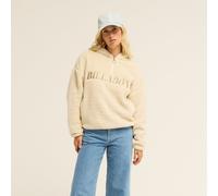 BILLABONG Ready To Go - Half Zip Sherpa Fleece - Women - White