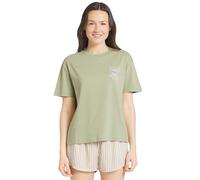 Billabong Women's Regular Fit Premium Soft Cotton Tee Short Sleeve Graphic T-Shirt, Pistachio Shell, M