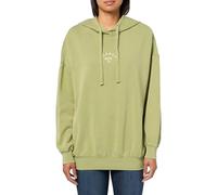 Billabong womens So Classic Pullover Hooded Fleece Sweatshirt, Avocado, Large