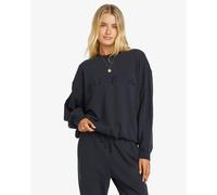 BILLABONG - Womens So Typical Sweatshirt - Black Pebble - Casual L/S Fleece Top