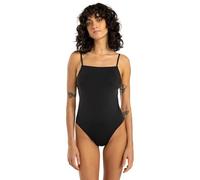 Billabong Women's Sol Searcher Kim One Piece Swimsuit, Black Pebble, XS