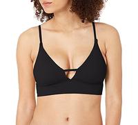 Billabong Women's Standard Sol Searcher V Neck Cami Bikini Top, Black Pebble, M