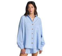 Women's long sleeve blouse Billabong Swell Bleu S