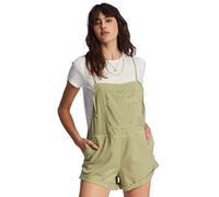 BILLABONG Women's Wild Pursuit Short Overall, Avocado, Large