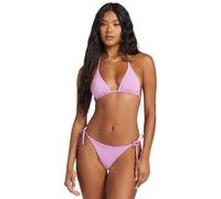 BILLABONG Young Women Sol Searcher Tie Side Tanga Bikini Bottoms, Pink, L EU