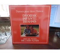 billard azaïs - danses pour deux pianos - duo de piano Billard-Azaïs - Dvorak , Infante, Brahms - disque cereste 75003