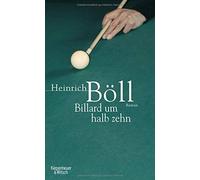Billard um halb zehn by Boll New 9783462039108 Fast Free Shipping.