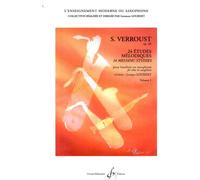 BILLAUDOT VERROUST STANISLAS - 24 ETUDES MELODIQUES OP.65 VOL.1 - HAUTBOIS OU SAXOPHONE Educational books Oboe