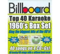 Billboard 1960's Top 40 Karaoke Box S - Billboard Top 40 Karaoke Compact Disc
