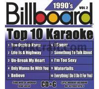 Billboard Karaoke - Billboard Top 10 Karaoke - 90's Vol. 2