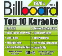 Billboard Top 10 Karaoke:1970's Vol 3 - Not Provided Artist Compact Disc