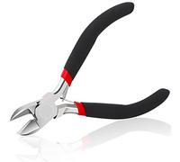 Billbotk Wire Cutters, Small Side Cutters for Crafts, Flush Cutting Pliers Jewelry Making, Floral Artificial Flowers, Zip Tie Cable Tie, Tool Guitar Strings