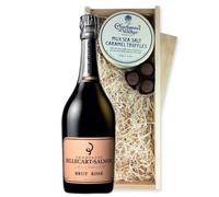 Billecart Salmon Le Rose And Milk Sea Salt Charbonnel Chocolates Box | Champagne 75cl 12% abv