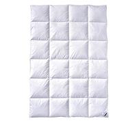 Billerbeck Martina® Down Duvet - 155 x 220 cm Blanket - Warm Winter Blanket - Suitable for Allergy Sufferers - 90% Goose Down, 10% Goose Feathers - White