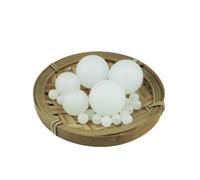 Billes En Plastique PP Massif De Précision, Billes Flottantes Creuses Rigides, Semi-Transparent, Dimensions: 15 mm x 50 mm, 15 mm x 10 Pieces