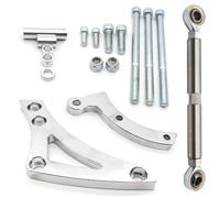 Billet Aluminum Small Block Alternator Bracket with Stainless Steel Adjusting Lever Billet Aluminum Alternator Bracket for V-Belt Chrysler SB 318 340 360 Engines
