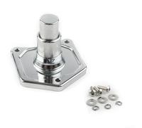 Billet Aluminum Solenoid Cover Push Button for Big Twin