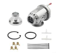 Billet Aluminum Turbo Dump Valve SQV4 Atmospheric Vent(Silver) | Quick pressure release, improves throttle response, protects turbo blades, prevents surge, reliable operation