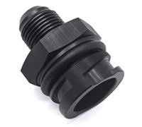 Billet Black Aluminum Valve Cover Oil Cap w/-10 AN Fitting for LS LSX LS1 LS2 LS3 LS6 LS7