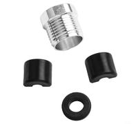 Billet Reverse Cable Lock Nut Kit with Seal & Half Ring for SeaDoo For RXP, For RXT, For GTX Engineered to Prevent Water Ingress
