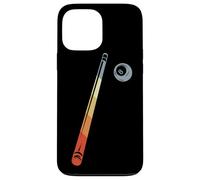 Billiard Ball and Cue Stick Drawing Case for iPhone 13 Pro Max