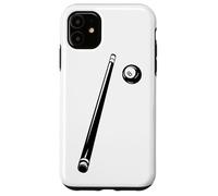 Billiard Ball and Cue Stick Pool Billiards Case for iPhone 11