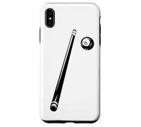 Billiard Ball and Cue Stick Pool Billiards Case for iPhone XS Max