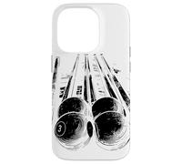 Billiard Ball and Cue Stick Snooker Case for iPhone 14 Pro