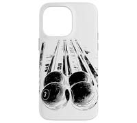 Billiard Ball and Cue Stick Snooker Case for iPhone 14 Pro Max