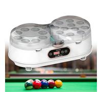 Billiard Ball Cleaner and Pool Ball Polisher with LCD Touch Screen and Dual-Motor Vortex Cleaning for Snooker and Pool Balls