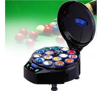 Billiard Ball Cleaner Machine, 16 Ball Pool Wash System with LCD Touch Display for Home & Professional Use, Efficient Snooker Cleaning Device
