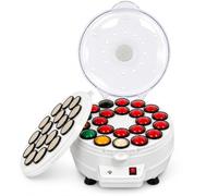 Billiard Ball Cleaner Machine, Pool Ball Polisher with Dual Rotating Discs and LCD Touch Screen for Home and Club Use, Polishes 16/22 Ball Sets