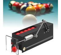 Billiard Ball Serving Machine, Automatic Pool Training Device, Launches 600 Balls per Hour, Real-Time Records for Effective Billiard Practice