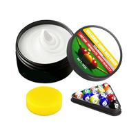 Billiard Ball Wax - 50g Premium Pool Balls Conditioner, Deep Cleansing Shine Formula Removes Dust Dirt | Professional Maintenance Product for Women Men Beginner Pro Sports Outdo