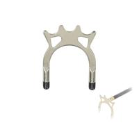 Billiard Bridge Head Pool Snooker Billiards Table Cue Snooker Table Screw On Cue Rest with High Spider Short Head Cross Rest Poolcue Holder Accessory for Table