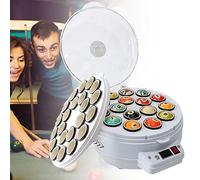 Billiard Cleaning Machine, 2 in 1 Pool Ball Polisher Cleaning Machine - 16 Balls Billiards Automatic Cleaner, Electronic Ball Cleaning Machine for Pool Balls