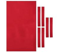 Billiard Cloth Professional 7/8/9ft Pool Table Felt Bar Club Indoor Billiard Cloth Billiards Accessories Sports Game(Red,7ft)