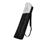 Billiard Cue Bag, Storage Bag for Billiard Rods, for Beginners And Adults, with Shoulder Strap And Zipper, Silver Gray