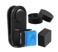 Billiard Cue Chalk Case - Magnetic Billiard Chalk Holder With Clip Strong Magnetic Grip Moisture Proof | Pool Cue Chalker Holder For Game Room Home Club Lounge Tournament Bar For Players, Amateurs