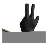 Billiard cue player glove - 3-finger elastic breathable mittens - billiard gloves for men suitable for the left hand, for outdoor, tournament, game, sports, athletes, professionals and beginners