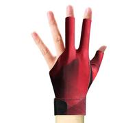 Billiard cue player glove - 3-finger training glove elastic breathable | billiard gloves for men suitable for the left hand - for sports and tournaments in the game as well as outdoor for beginners