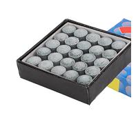 Billiard Cue Tips Replacement, 50Pcs 9mm/10mm/11mm/12mm/13mm Leather Billiard Pool Cue Tips Replacement with Storage Box for Pool Cues Stick and Snooker, Billiard Accessories