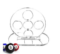 Billiard Cue Trainer - Acrylic Snookers Helper Tool for Beginners, Pool Cue Trainer for Hitting Practice, Cue Angle Adjustment Aid, Billiard Accessories for Effective Training and Skill Improvement