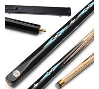 Billiard cues, 10MM One-Piece Snooker Chinese Black Eight Billiard Cue with Box, with Acrylic Inlay Craftsmanship