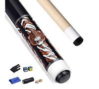 Billiard cues, 13MM Billiard Cue Black 8 Chinese Eight Billiards Big Head American Nine Ball 1/2